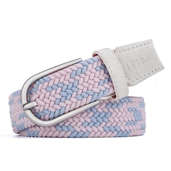 ceinture tressée élastique