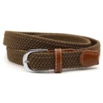 ceinture tressée élastique