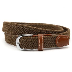 ceinture tressée élastique