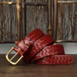 ceinture en cuir élégante