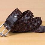 mode ceinture tressée