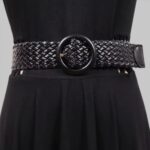 élégante ceinture tressée pour femme