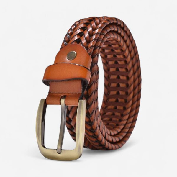 ceinture tressée homme Anders