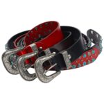 ceinture avec rivets freda
