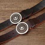style western ceinture cuir Arjun