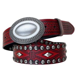 Ceinture Western en cuir