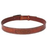 Ceinture cuir Ouest sauvage