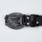 cuir gravé de motifs