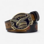 boucle métal sculpté