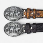 boucle cowboy gravée