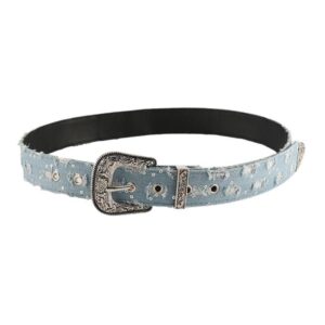 ceinture western jean sequin