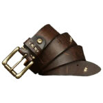 ceinture cuir style cowboy