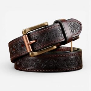 ceinture western Westaryn en cuir